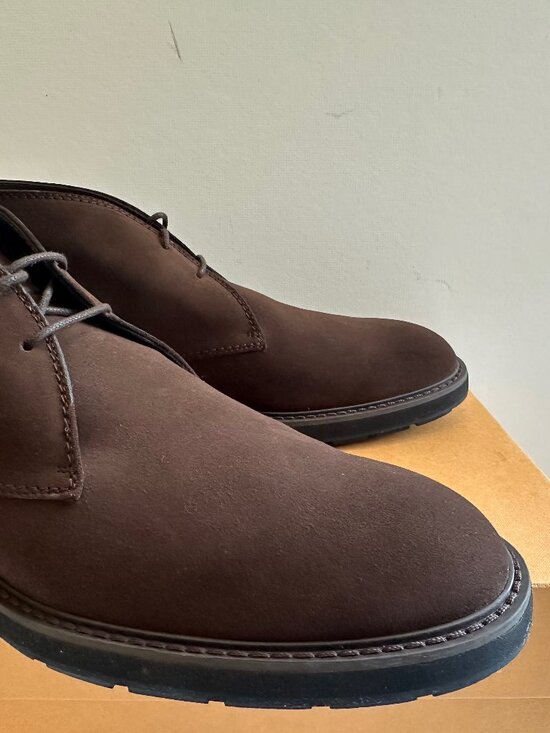 Tod\'s Suede Desert Chukka Boots - Brown - Size US14 (UK13) main image 7
